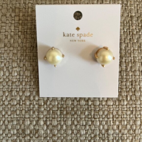 Kate Spade Pearl Earrings - Picture 2 of 2